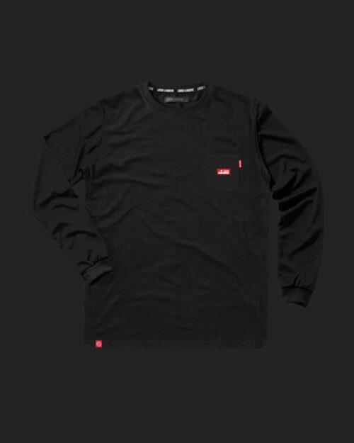 Loose Riders Pocket Tee Black