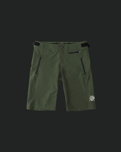 Loose Riders C/S Evo Olive Shorts