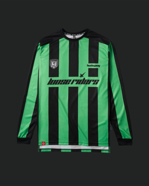 Loose Riders Derby Olive Long Sleeve Jersey