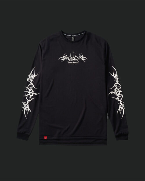 Loose Riders Tribe Black Long Sleeve Jersey