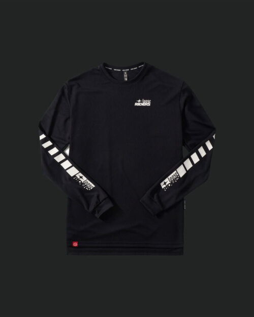 Loose Riders Shutter Black Long Sleeve Jersey